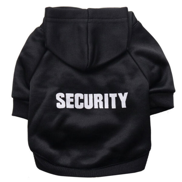 Security Clothes Cat Coats Jacket Hoodies Cats Outfit Warm Clothing Rabbit Animals Pet Costume For Small Dogs
