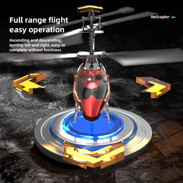 0023151707b8e95d 3.5CH RC with Light Fall Resistant XK913 Remote Control Helicopter Plane Aircraft Flying Kids Toys for Boys Gifts