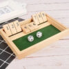 005dc78455b5b6f1 Dee Four Sided 10 Numbers Shut The Box Board Game Set Dice Party Club Drinking Games for Adults Families