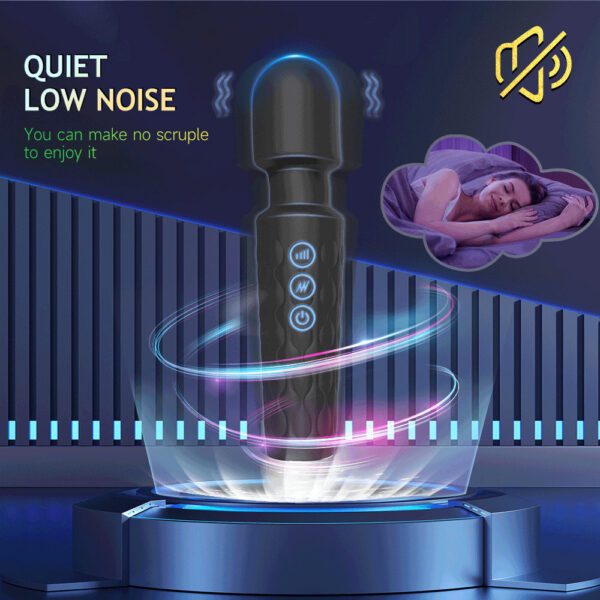 0067c2619c7c8610 AV Vibrator Wand Sex Toys for Women 20 Powerful Patterns G Spot Clitoris Stimulation Massager Personal Masturbator Erotic Goods