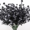 006ec4c3020a4e3e RECUTMS 12 Bundles Outdoor Artificial Flowers UV Resistant Fake Boxwood Plants, Faux Greenery for Indoor Outside Hanging Plants Garden Porch Window Box Home Wedding Farmhouse Décor(Yellow)