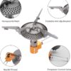 0076d7152fa634d2 Fire-Maple 116T Titanium Camping Gas Stove | Mini Pocket One-Piece Gas Burner | Ultralight Backpacking Cooking Stove Portable for Outdoor Activities