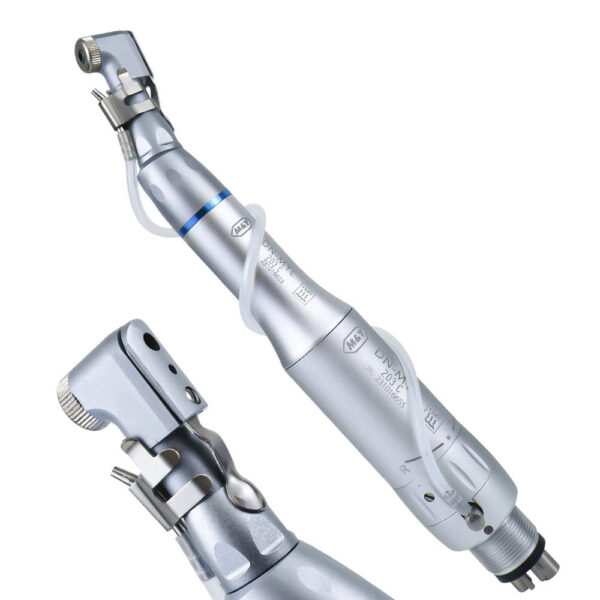 Dental EX-203C Low Speed Handpiece Kit Straight Contra Angle 2/4 Hole Air Turbine 1:1 Direct Drive External Channel Fit Pana MAX