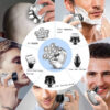00a19729c375243c Multi grooming kit digital display shaver hair trimmer beard electric razor wet dry men facial&body shaving hine