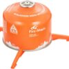 Fire-Maple Gas Canister Stand Foldable Fuel Gas Tank Bracket Support Gas Bottle Tripod Cartridge Holder for Camping Picnic Bikepacking