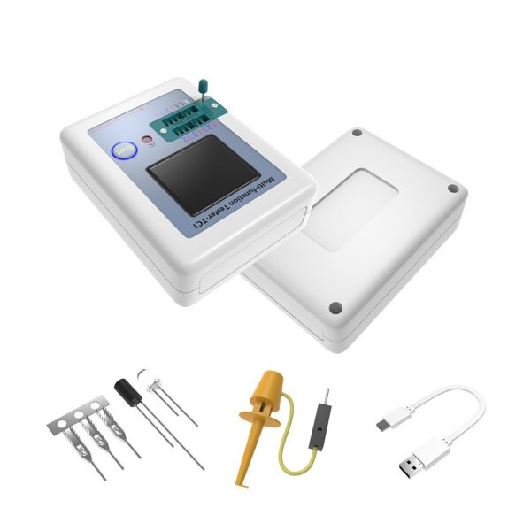 00ba60f7f9fb8ec1 LCR TC1 1.8 Inch TFT LCD Display Multimeter Transistor Tester Diode Triode Capacitor Resistor Test Meter