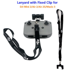 Remote Controller Lanyard NeckStrap w Fixed Clip Hook for MINI 2/Mini 4 Pro/Air 2S/Mavic 3 DJI RC 2 N2 Drone Accessories