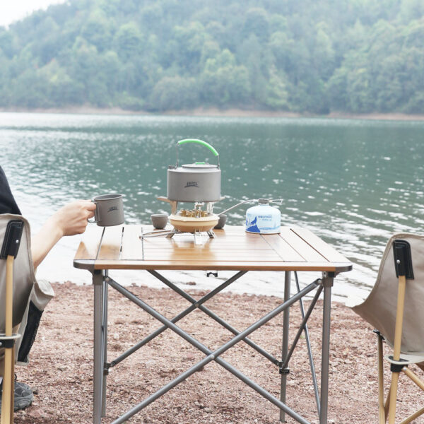BRS-201A Portable Camping 16000W High Pressured Propane Butane Gas Burner Outdoor Emergency Stove with Piezo Ignition
