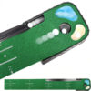 010261b125093871 PGM Golf Indoor Putting Mat Putter Trainer Green Carpet Practice Set Ball Return Mats PM005