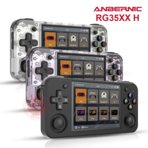 01138aea469719ff ANBERNIC RG35XX H Handheld Game Console Linux 3.5 inch IPS Screen H700 Retro Video Player 3300mAh 64G 5528 Classic Games
