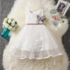 Baby Girl Summer Dress Children Fashion Wedding Clothes Flower Birthday Party Princess Evening Dresses For Kids 0 To 5 Years