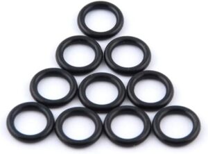 01203247b9798308 Dichtungsring für BRS Herd 3000T Herd 10 Stück O-Ring Ultraleicht Backpacking Kocher Titan Campingkocher 25g 10 Stück