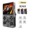 0123b91074742b66 R36S Retro Handheld Game Console Linux System 3.5 Inch IPS Screen R35s Pro Portable Pocket Video Player 64GB Games