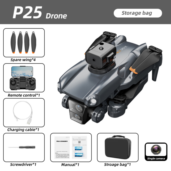 0125c82c5b8e6bb0 KBDFA P25 Drone 4K 8K HD Camera Aerial Photography Foldable RC Quadcopter Obstacle Avoidance Mini UAV Remote Control Toys