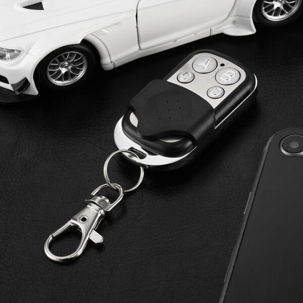 01271722460623c9 Metal Push Button Control Transmitter ABCD / Lock Unlock 4Button 433MHz Universal 4 Buttons Garage Door Opener Remote