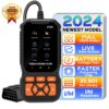 013f5a1882e44143 OBD2 Car Scanner Diagnostic Scan Tool,Professional Mechanic Vehicle Fault Code Reader,Auto Read Fault Code Check Engine Light Fo