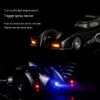 1:24 1989 Batmobile Die-cast Car with Batman Figure, Toys for Kids and Adults , Black