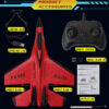 RC Aircraft SU-35 2.4G Radio Remote Control Fighter Plane Glider Airplane Foam Boys Toys for Children