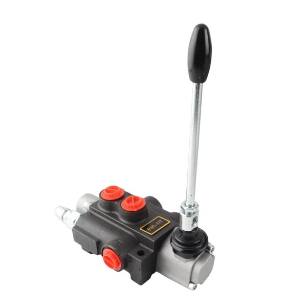 0160da595419b64b Hydraulic Flow Control Valve Kit 1 Spool Double Acting with Adjustable Relief Bar Control Handle Tractor Accessory