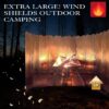 01652c60a749f1e6 Profiwoab 9 Plates stove windshield Foldable Outdoor Camping Cooker windshield Wind Screen camping gas windshield