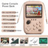 017032c32876c849 DY19 Mini Power Bank Portable Retro handheld Console 6000mAh capacity 3.2 Inch Soft Light Color Screen 10000+ Game