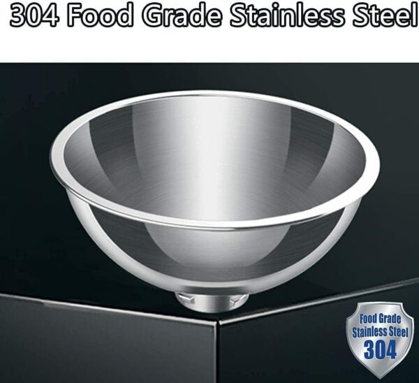 Raised Cat Bowl with Stainless Steel, Non-Slip Silicone Mat & Raised Cat Feeder with 15° & 0° Tilting Neck Protective Bowl for Pets, Cats Food and Water Feeding