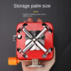 Camping Mini Big Power Heater Gas Stove Outdoor Tourist Burner Cooker Portable Picnic Cookware Barbecue BBQ