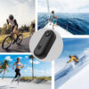 4K Thumb Action Camera Pocket POV Cam Portable Body Recording Wearable Camera WiFi Waterproof Mini Camera Helmet Bicycle Sports