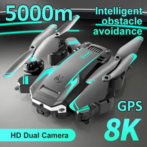 01a2a9949fa8371a 2024 New G6 Aerial Drone 8K S6 HD Camera GPS Obstacle Avoidance Q6 RC Helicopter FPV WIFI Professional Foldable Quadcopter Toys
