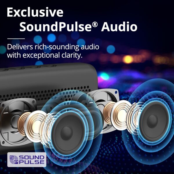 Collection Tronsmart Trip Portable Speaker Dual-Driver Bluetooth Speaker, IPX7 Waterproof, True Wireless Stereo for