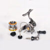 POWER Full Metal Mini Winter Ice Reel Small Spinning Reels Carp Raft Fishing Wheel for Fish Accessories Saltwater Gear