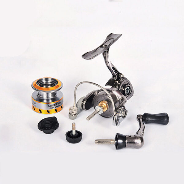 POWER Full Metal Mini Winter Ice Reel Small Spinning Reels Carp Raft Fishing Wheel for Fish Accessories Saltwater Gear