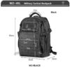 01e764463937fe2c Tactical Backpack 3 Day Assault Pack Molle Bag 38/45L Large Outdoor Waterproof Hiking Camping Travel 600D Rucksack Men Fishing