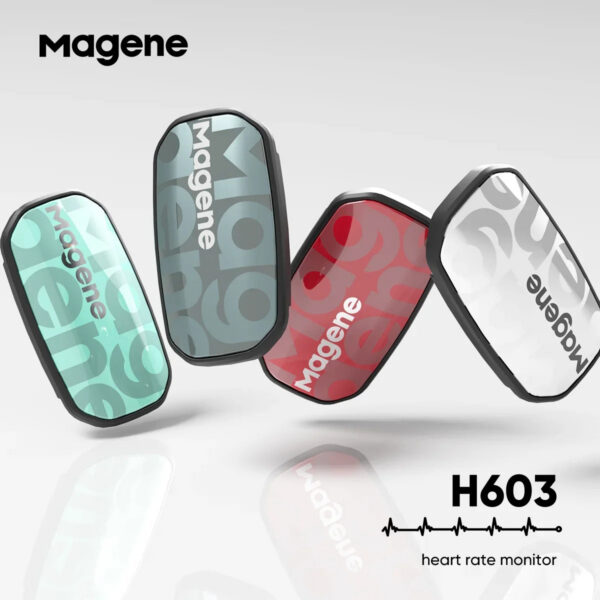Magene Heart Rate Monitor Split Chest Strap HRM Fitness Tracker Mover Bluetooth ANT Sensor  Compatible Zwift