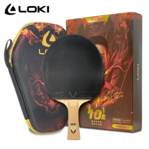 01f2c098671bc322 LOKI DRAGON Series Table Tennis Racket Professional Offensive Ping Pong Racket Paddle Bat 5 Wood 2 Carbon 6/7/8/9/10 Stars