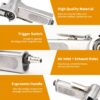 01f458170afbef7d SIFANG-Pneumatic Air Belt Sander, 3 Sanding Belts Set, Air Compressor, Grinding, Polishing, Pneumatic Tool
