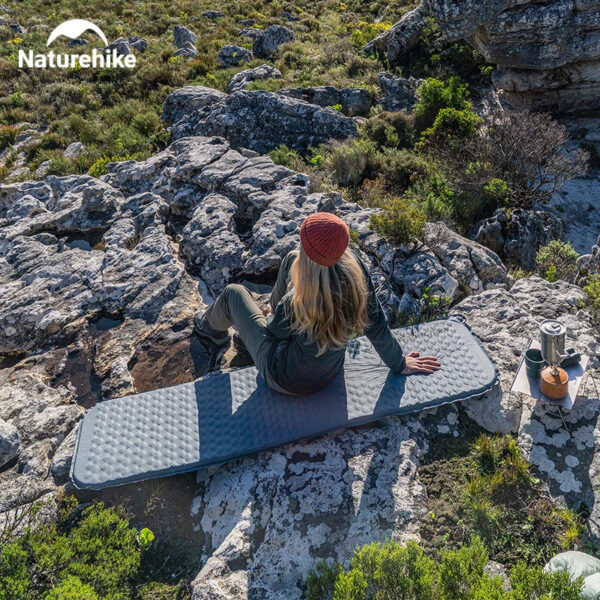 Naturehike Air Mattress Ultralight Folding Quick Self Inflating Inflatable Bed Portable Spong Mat Camping Inflatable Mattress