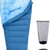 QEZER Winter Sleeping Bag for Adults,Lightweight Down Sleeping Bag [1260g/1560g ] 0°C bis -20°C for 4 Season Backpacking,Hiking,Camping and Mountaineering Outdoor with 660 FP Duck Down