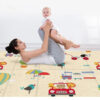 022e2e3bbf042dd4 Non-Toxic Foldable Baby Play Educational Children's Carpet In The Nursery Climbing Pad Kids Activitys Games Toys Rug Mat