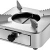023310eea5f248af Portable Alcohol Stove, Outdoor Camping Stove, Compact Stainless Steel Burner, Camping Cookware for Hiking, Picnic, Bbq, to Boil Water