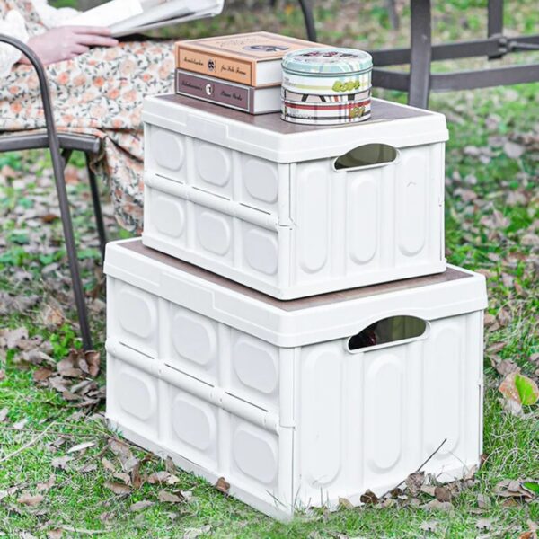 023ddc82ed8590b0 Outdoor Camping 35L Folding Household Car Trunk Storage Convenient Organizing Box