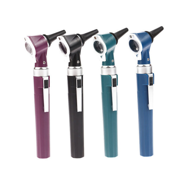 024791c6ae7ad16f Professional Otosco Diagnostic Kit Medical Home Doctor ENT Care Endoscope LED Portable Otoscope Ear Cleaner With 8 Tips