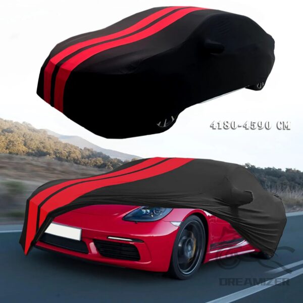0285d0f0de6073cb Universal Car Covers Stretch Cloth Special Car Clothing Auto Cover Indoor Dust Sun Protection Exterior Accessories For Porsche