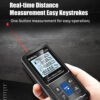 028afa72e8f6e215 Intelligent Rangefinder Digital Laser Distance Meter with Single Continuous Volumes Area Pythagoras Measurement 80-120M