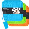 MateeyLife 3PCS Lick Mat for Dogs and Cats with Suction Cups, Dog Lick Mat for Anxiety Relief, Dog Toys to Keep Them Busy, Dog Enrichment Toys for Bathing, Cat Peanut Butter Lick Pad for Boredom