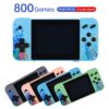 Portable Retro Mini Handheld Player 3.5 Inch LCD Screen 8-Bit AV Out Video Game Console Built-in 800 Games for Kids Gift