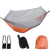 02af26fbbf048adb Outdoor Camping Hammock With Mosquito Net Lightweight Hanging Hammocks High Strength Parachute Fabric Hanging Bed Net 250x120cm