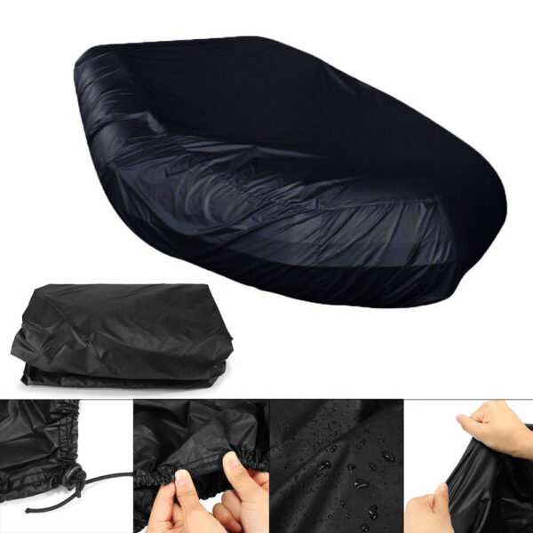 V Shape Marine Waterproof DustproontiUV Rain Snow Iatable Dinghy Fishing Rubber Boat Universal Kayak Cover