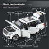 1:32 Land Range Rover 50th Anniversary Off Road SUV Vehicle Alloy Diecast Car Model Computer Desktop Decoration Gift Boys