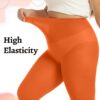 02c9ce249ad82284 MANZI Women's 2 Pairs Control Top Pantyhose High Waist Plus Size Tights Ultra-Soft